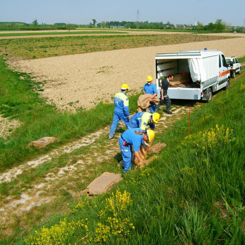 Ruda foto 21: simulazione arginatura fontanazzo / 10477