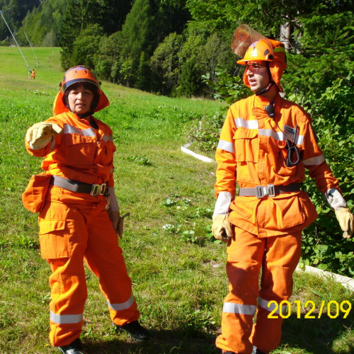 Esercitazione di antincendio a Forni di Sopra n. 5 / 86556
