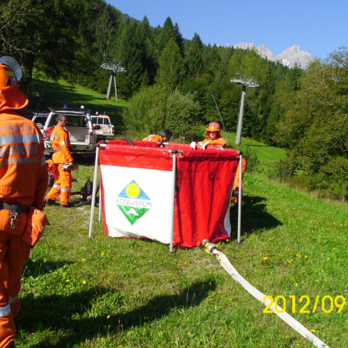 Esercitazione di antincendio a Forni di Sopra n. 7 / 86558