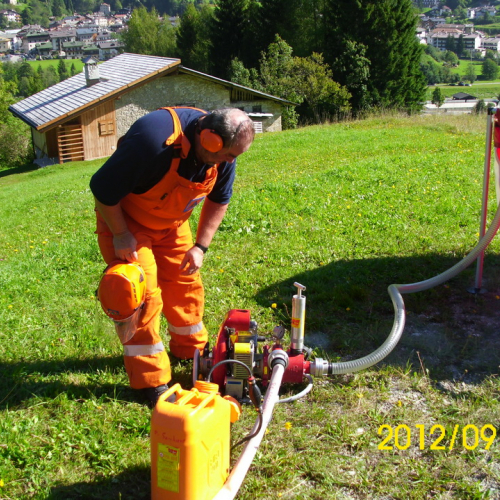 Esercitazione di antincendio a Forni di Sopra n. 13 / 86564