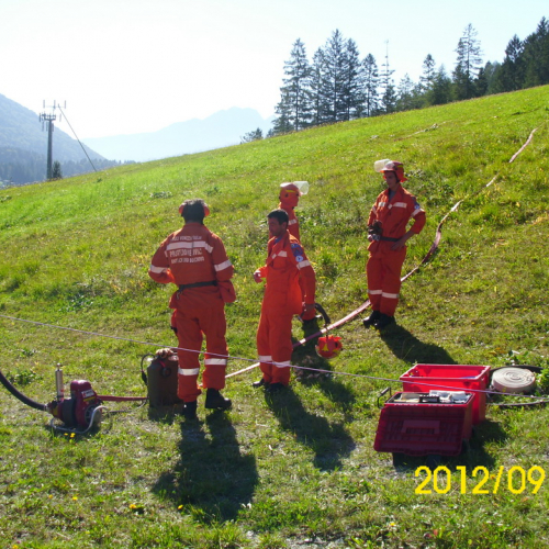 Esercitazione di antincendio a Forni di Sopra n. 14 / 86565