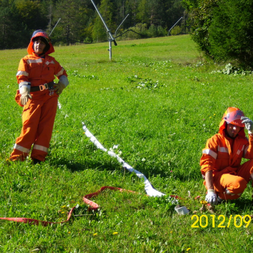 Esercitazione di antincendio a Forni di Sopra n. 18 / 86569