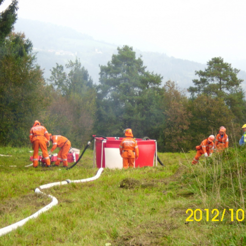 Esercitazione di antincendio a Preone n. 9 / 86969