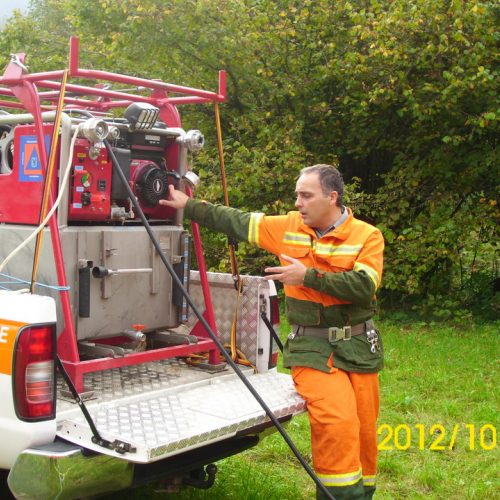 Esercitazione di antincendio a Preone n. 33 / 86993