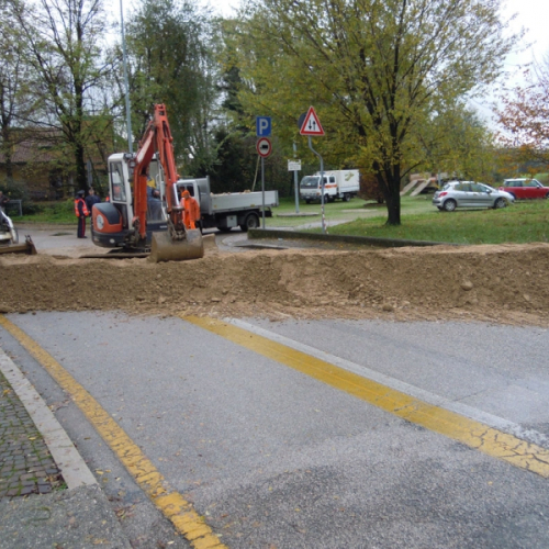 l'esondazione dei Torrenti Lavia e CormÙr foto n.12 / 112097