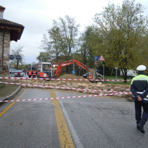 l'esondazione dei Torrenti Lavia e CormÙr foto n.28 / 112112