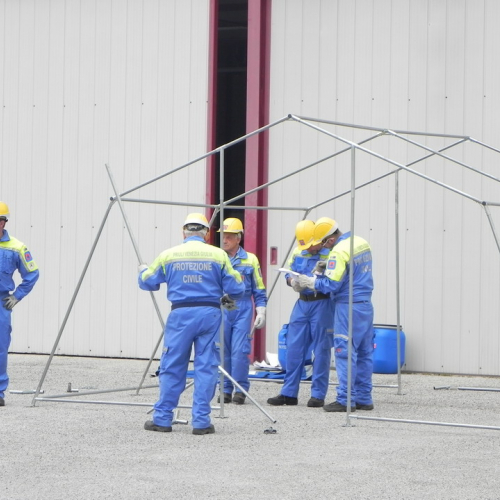 Corso montaggio tende e allestimento aree di emergenza n. 25 / 107783