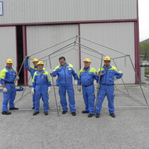 Corso montaggio tende e allestimento aree di emergenza n. 26 / 107784