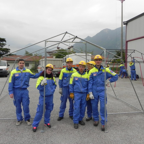 Corso montaggio tende e allestimento aree di emergenza n. 27 / 107785