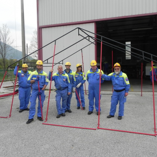 Corso montaggio tende e allestimento aree di emergenza n. 28 / 107786