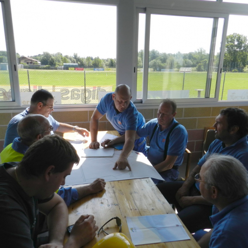 Corso in presenza di montaggio tende n. 10 / 97002