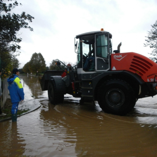 l'esondazione dei Torrenti Lavia e CormÙr foto n.20 / 112105