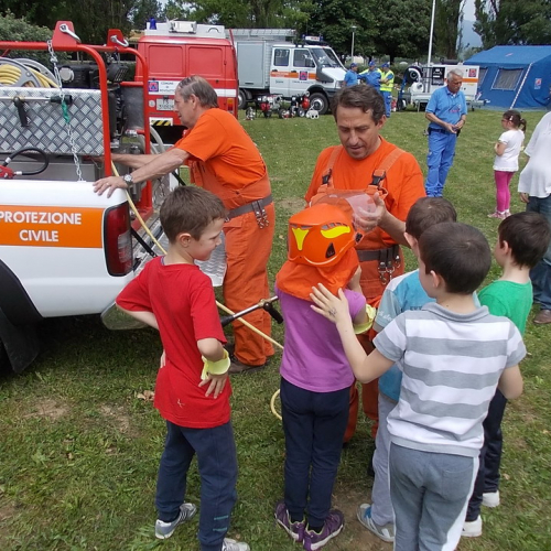 Attivit‡ protezione civile Scuola Marchetti Povoletto n. 41 / 109757