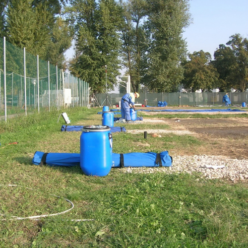 24 colonna mobile: smontaggio campo di Mirandola n. 38 / 87587