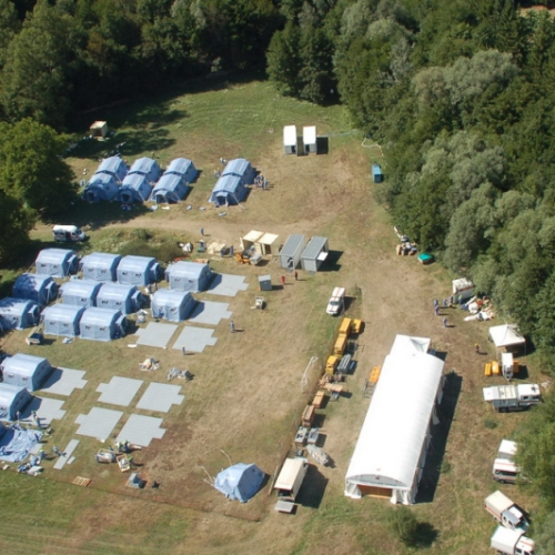 Allestimento tendopoli Amatrice / 116859