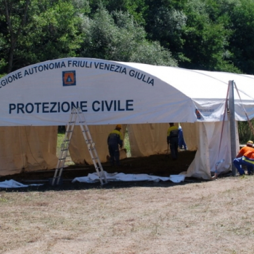 Allestimento tendopoli Amatrice / 116865
