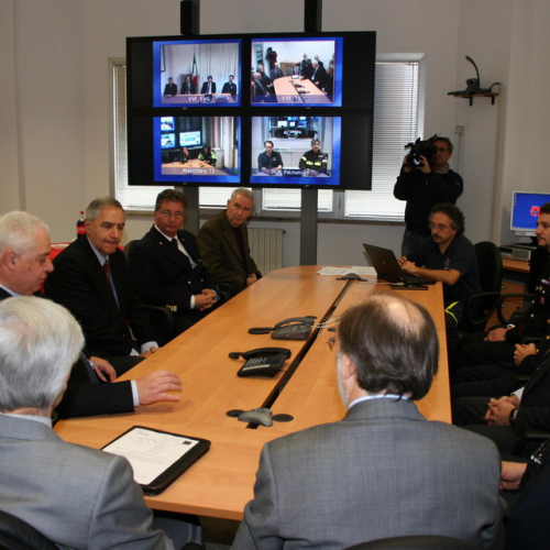Inaugurazione sale operative presso Vigili del Fuoco n. 7 / 45327