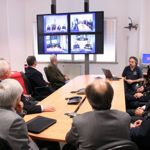 Inaugurazione sale operative presso Vigili del Fuoco n. 16 / 45336