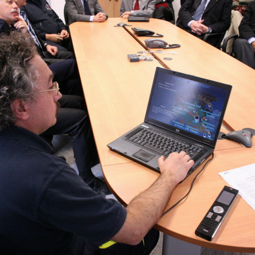 Inaugurazione sale operative presso Vigili del Fuoco n. 20 / 45340
