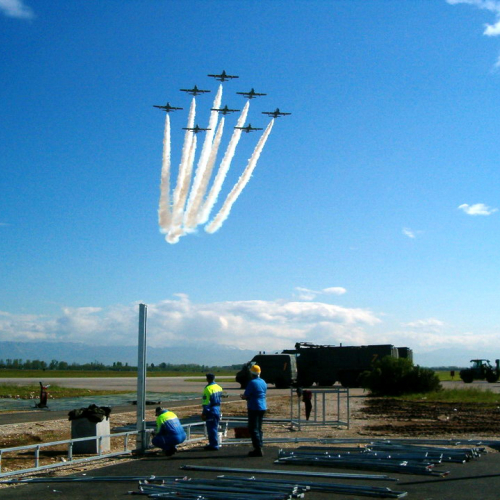 Foto allestimento tendone per Air Show n. 1 / 23189