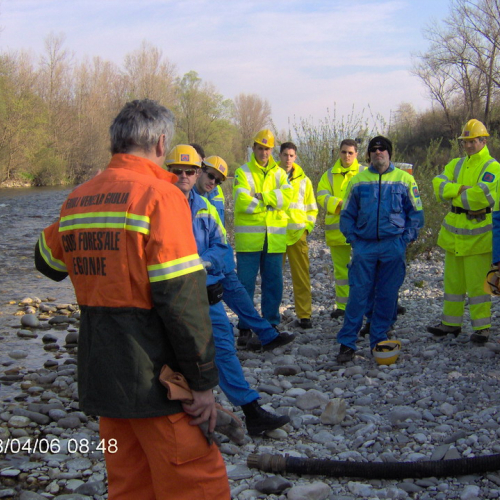 Foto addestramento AIB del 06/04 n. 3 / 22382