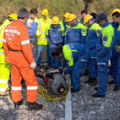 Foto addestramento AIB del 06/04 n. 4 / 22383