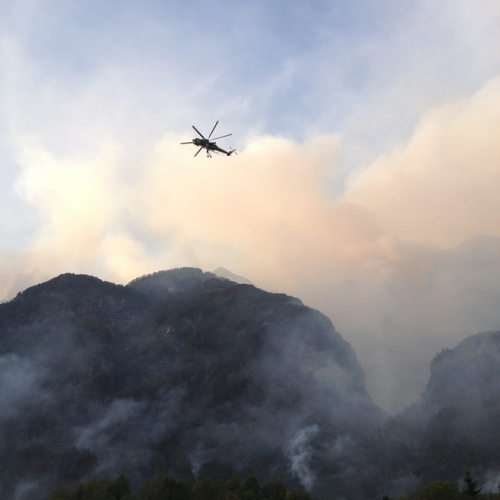 Interventi incendi monte Jovet e monte Le Piche n. 15 / 98179