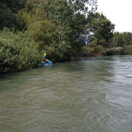 Recupero canoisti fiume Stella foto n.15 / 111033