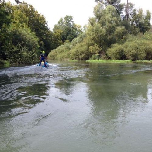Recupero canoisti fiume Stella foto n.10 / 111028