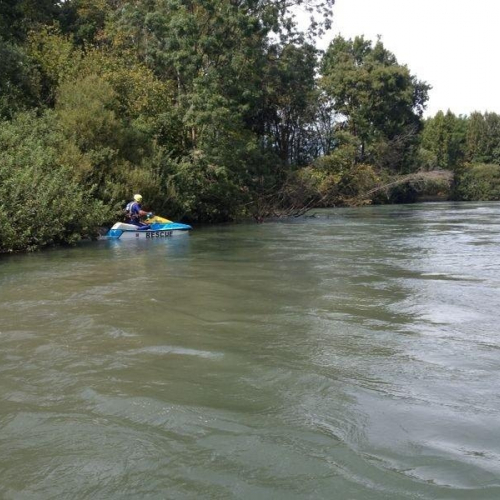 Recupero canoisti fiume Stella foto n.6 / 111024