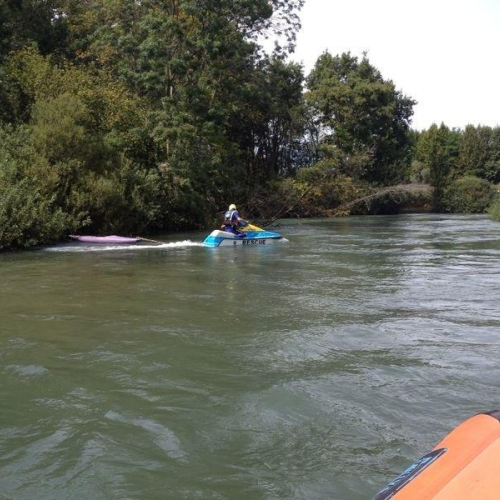 Recupero canoisti fiume Stella foto n.5 / 111023