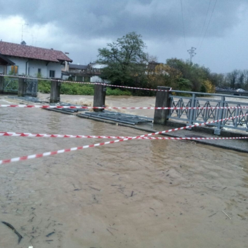 l'esondazione dei Torrenti Lavia e CormÙr foto n.25 / 112110