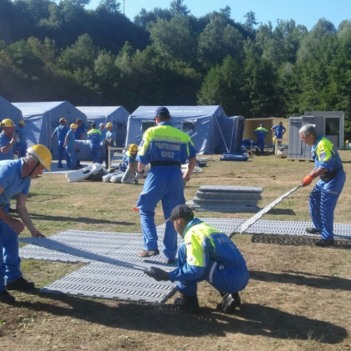 Allestimento tendopoli Amatrice / 116855
