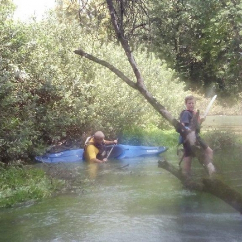 Recupero canoisti fiume Stella foto n.19 / 111037