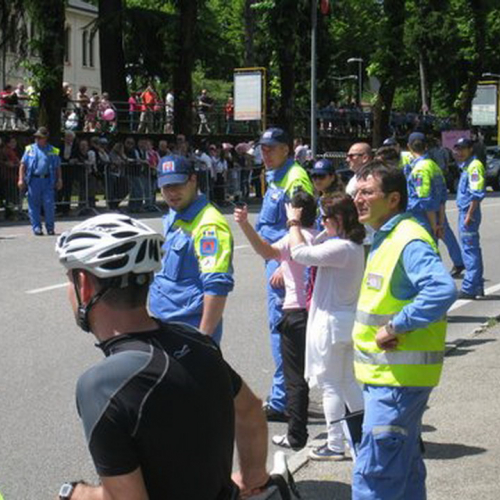 Supporto partenza 20™ tappa 97∞ Giro d'Italia (Maniago-Monte Zoncolan) n. 36 / 109655