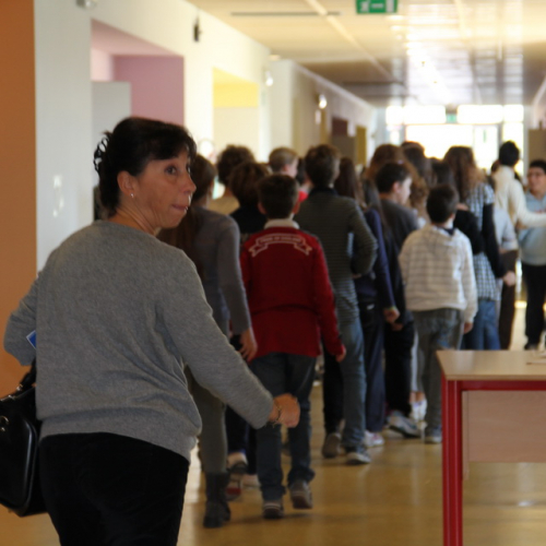 Prova di evacuazione scuola di Mirandola n. 8 / 87864