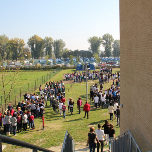 Prova di evacuazione scuola di Mirandola n. 18 / 87874