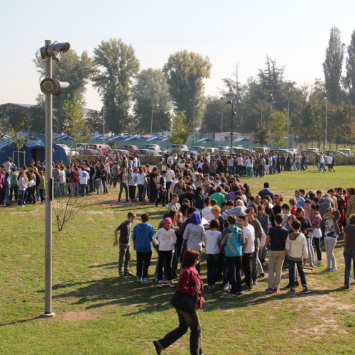 Prova di evacuazione scuola di Mirandola n. 20 / 87876