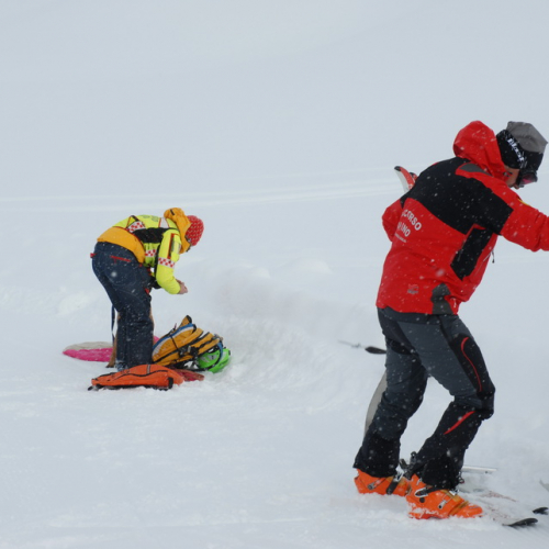 Esercitazione a Sella Nevea del 21/02 n. 36 / 91372