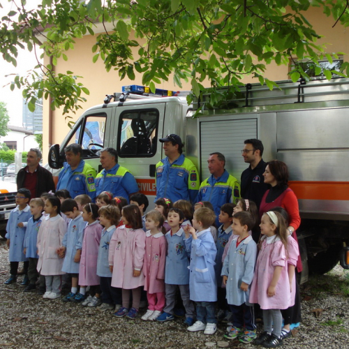 Prova evacuazione scuola di Pasian di Prato n. 22 / 95834