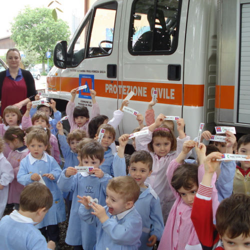 Prova evacuazione scuola di Pasian di Prato n. 24 / 95836