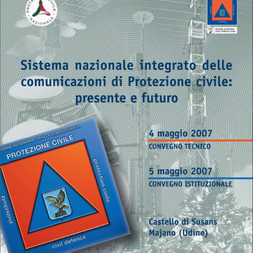Locandina convegno 4 e 5 maggio 2007 / 9925
