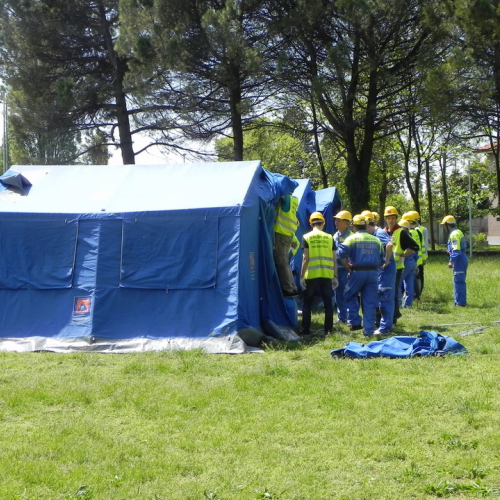 Prova di evacuazione al Malignani n. 55bis / 81080