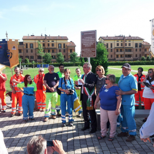 Targa dedica Protezione civile e volontari della Regione Friuli Venezia Giulia n. 3 / 109619