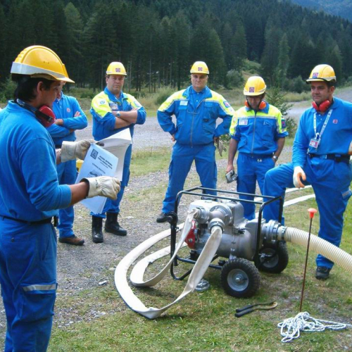 Utilizzo in sicurezza delle motopompe 9 / 16735
