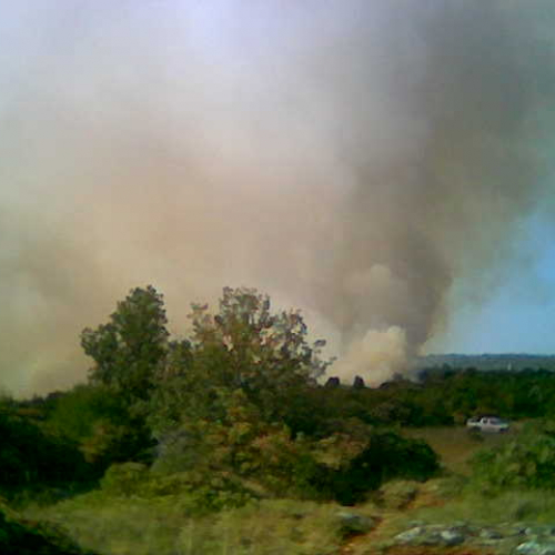 incendio del giorno 19 luglio 2006 sul Carso Goriziano a Fogliano Redipuglia 02 / 3923