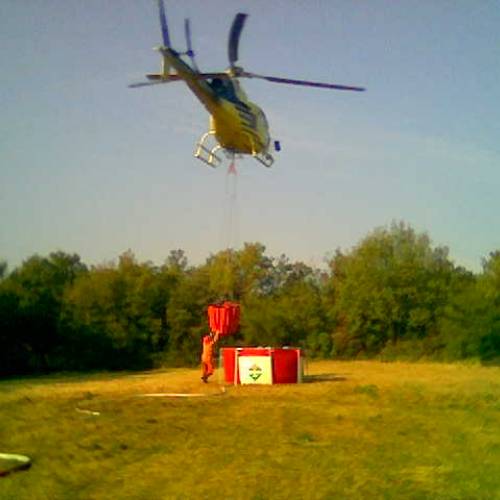 incendio del giorno 19 luglio 2006 sul Carso Goriziano a Fogliano Redipuglia 03 / 3924