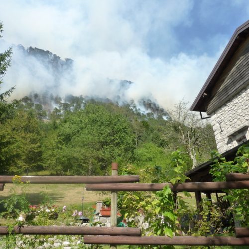 Incendio monte Jovet n. 10 / 98072
