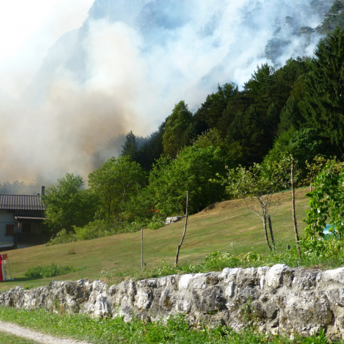 Incendio monte Jovet n. 21 / 98083