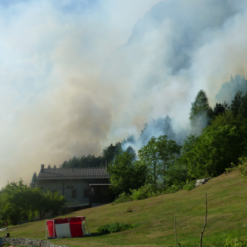 Incendio monte Jovet n. 23 / 98085